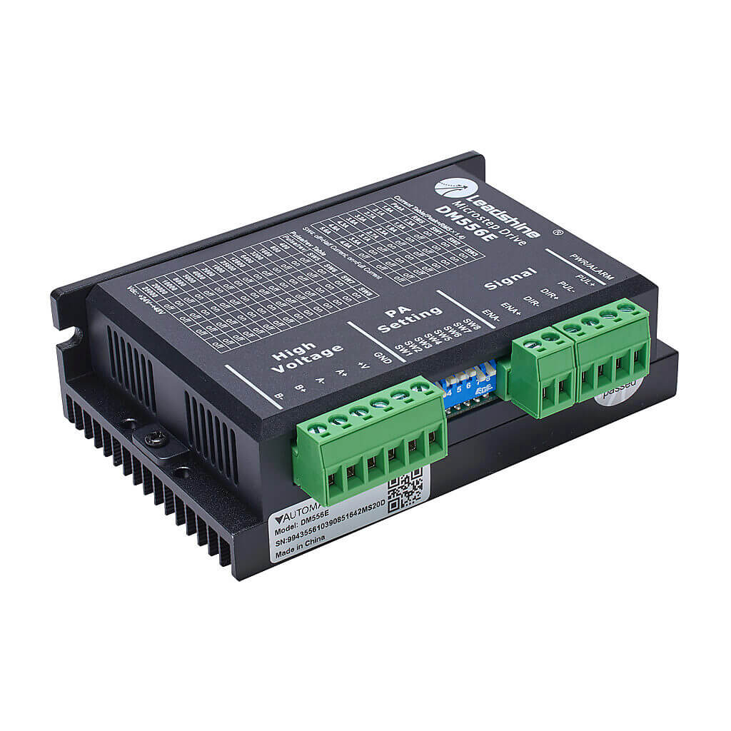 Inline Packaging DM556E drive motor – compact industrial motor for conveyor systems and automated beverage packaging applications